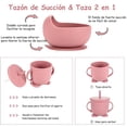 thumbnail image 4 of Set de Alimentación para Bebés Vajilla Suave y Fácil de Limpiar Bebés Sin BPA, 4 of 7