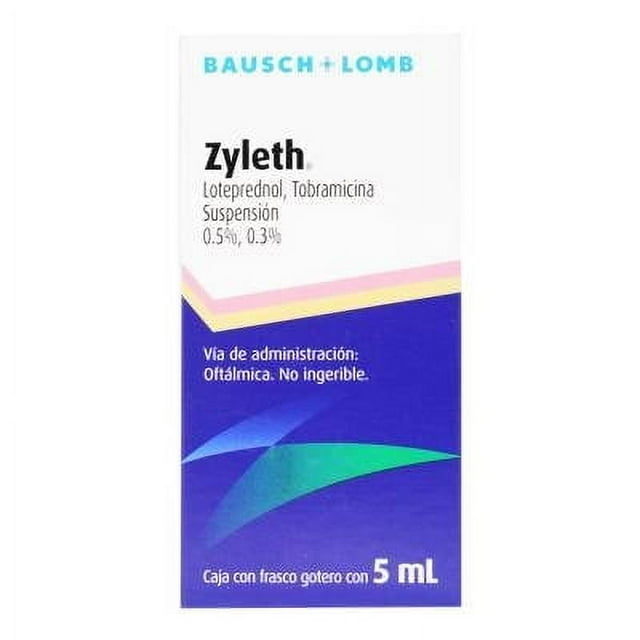 Zyleth .5%, .3% suspensión 5 ml