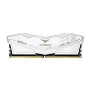 Team T-Force Delta RGB 64GB (2 x 32GB) 288-Pin PC RAM DDR5 6400 (PC5 51200) Desktop Memory Model FF4D564G6400HC30CDC01