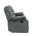 thumbnail image 6 of Fabric Recliner Chair with a Backrest, Microfiber Fabric Electric Recliner Chairs for Seniors Home Living Room, Soft and Comfortable Power Lift Recliner Chair with Extended Footrest, 6 of 9