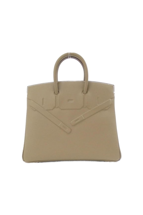 Pre-Owned Hermes Shadow Birkin 25cm 082629CK Handbag