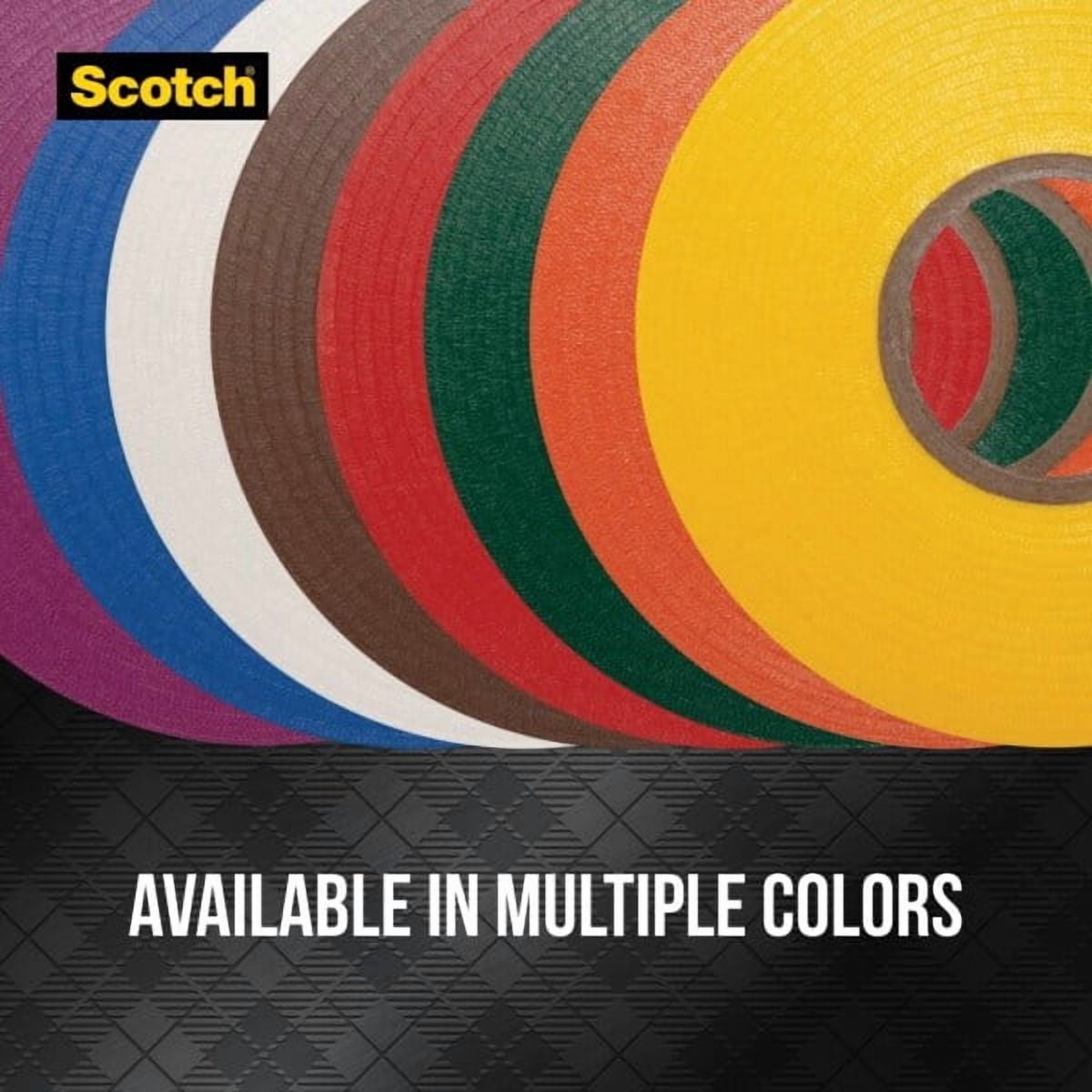 Scotch® #35 Vinyl Electrical Tape, 0.75 in x 66 ft x 7 mil, Brown
