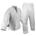 thumbnail image 1 of 9.5 oz. Martial Arts Karate Taekwondo Uniform White Medium W't Gi, 1 of 2