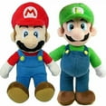 thumbnail image 1 of 25cm Super Mario Bros Plush Doll Mario Luigi Soft Toy, 1 of 1
