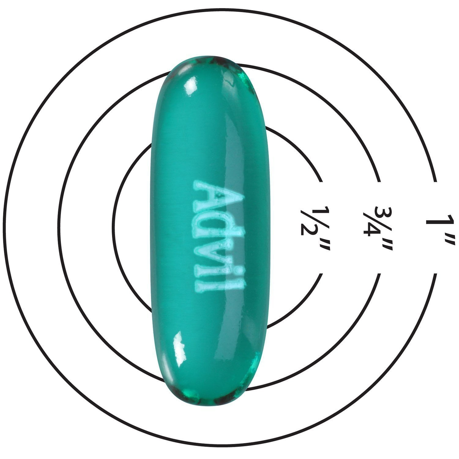 Advil Liqui-Gels Pain & Fever Reducer Solubilized Ibuprofen 40 ct, 2-Pack