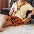 thumbnail image 5 of Naloa Halloween3 Men's Short Pajama Pants, Pj Shorts, Lounge Comfort Shorts-3X-Large, 5 of 6