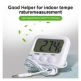 thumbnail image 4 of Electronic Digital Display with Probe Thermometer Wire Sensor Temperature Humidity Meter ,High Precision, 4 of 5