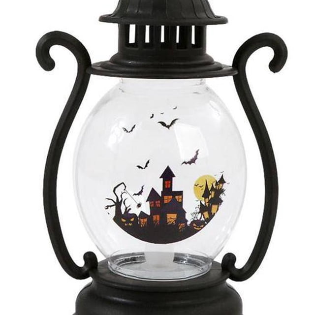 5uds. Linterna colgante de luz, accesorios de fiesta, lámpara de aceite pequeña Retro, los mejores regalos (castillo)