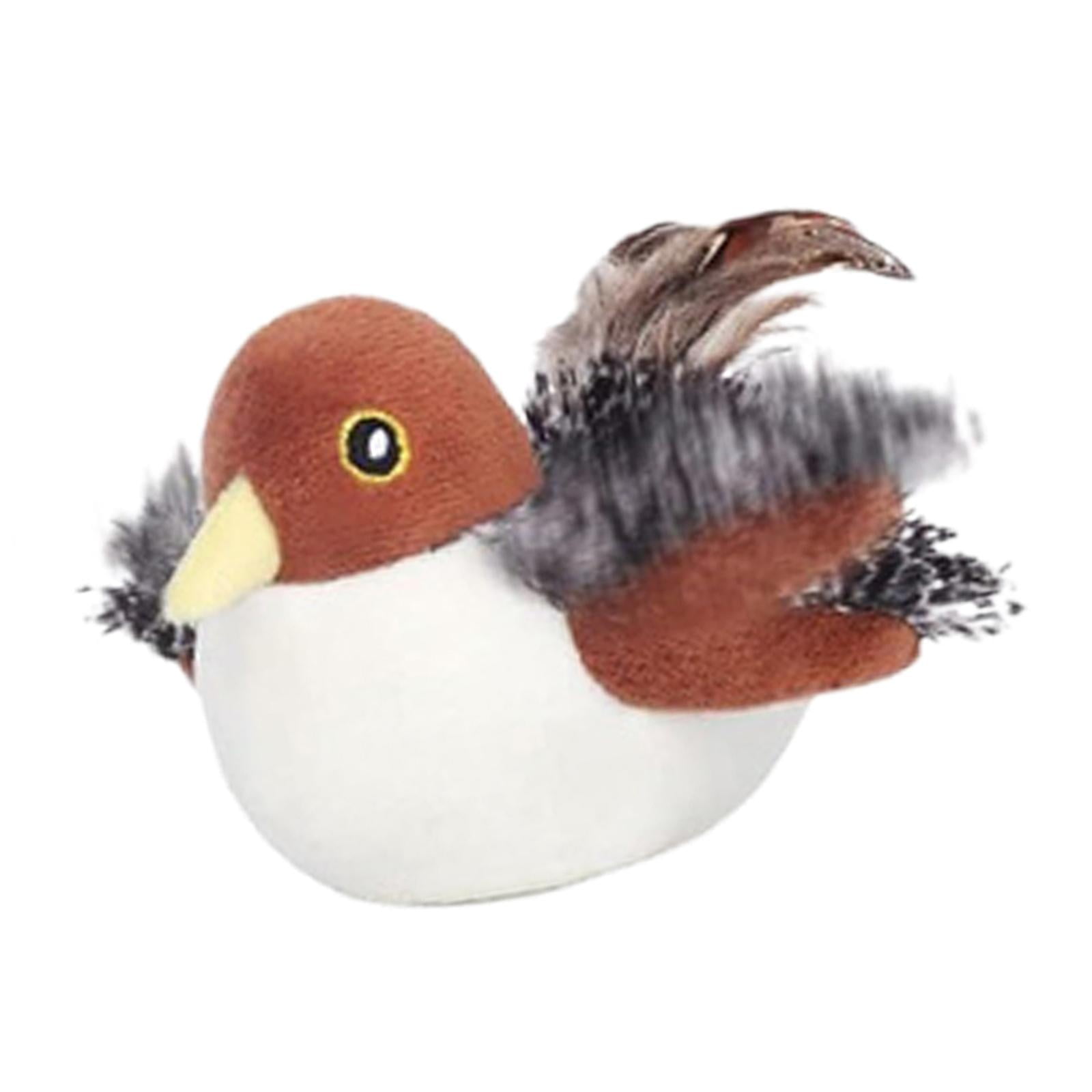Serenable Flapping Bird Cat Toy Motion Activated Lifelike Electric Three Mode for Indoor Cats Cat Exercise Toy USB Rechargeable Style C