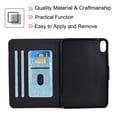 thumbnail image 6 of Case for iPad 10 2022, Allytech for iPad 10.9" 10th Gen, Slim Premium PU Leather Anti-Shock Drop Proof Non-Slip Stand Wallet Case with Card Holder for iPad 10th Generation 10.9 inch 2022, Blue, 6 of 6