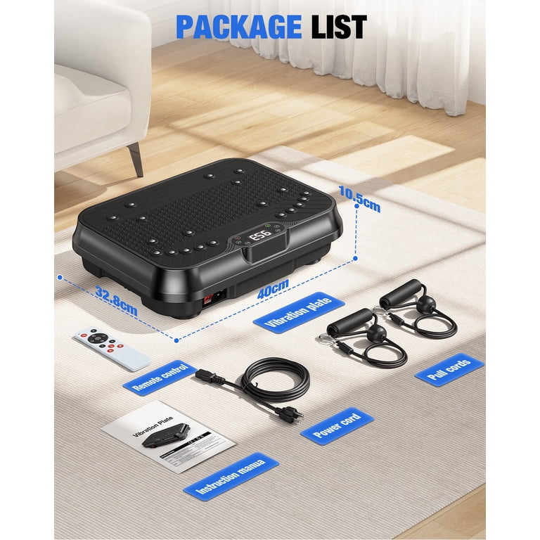 bigzzia Vibration Plate Exercise Machine, Whole Body Shaker