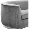 thumbnail image 6 of Meridian Furniture Julian Grey Velvet Sofa, 6 of 7