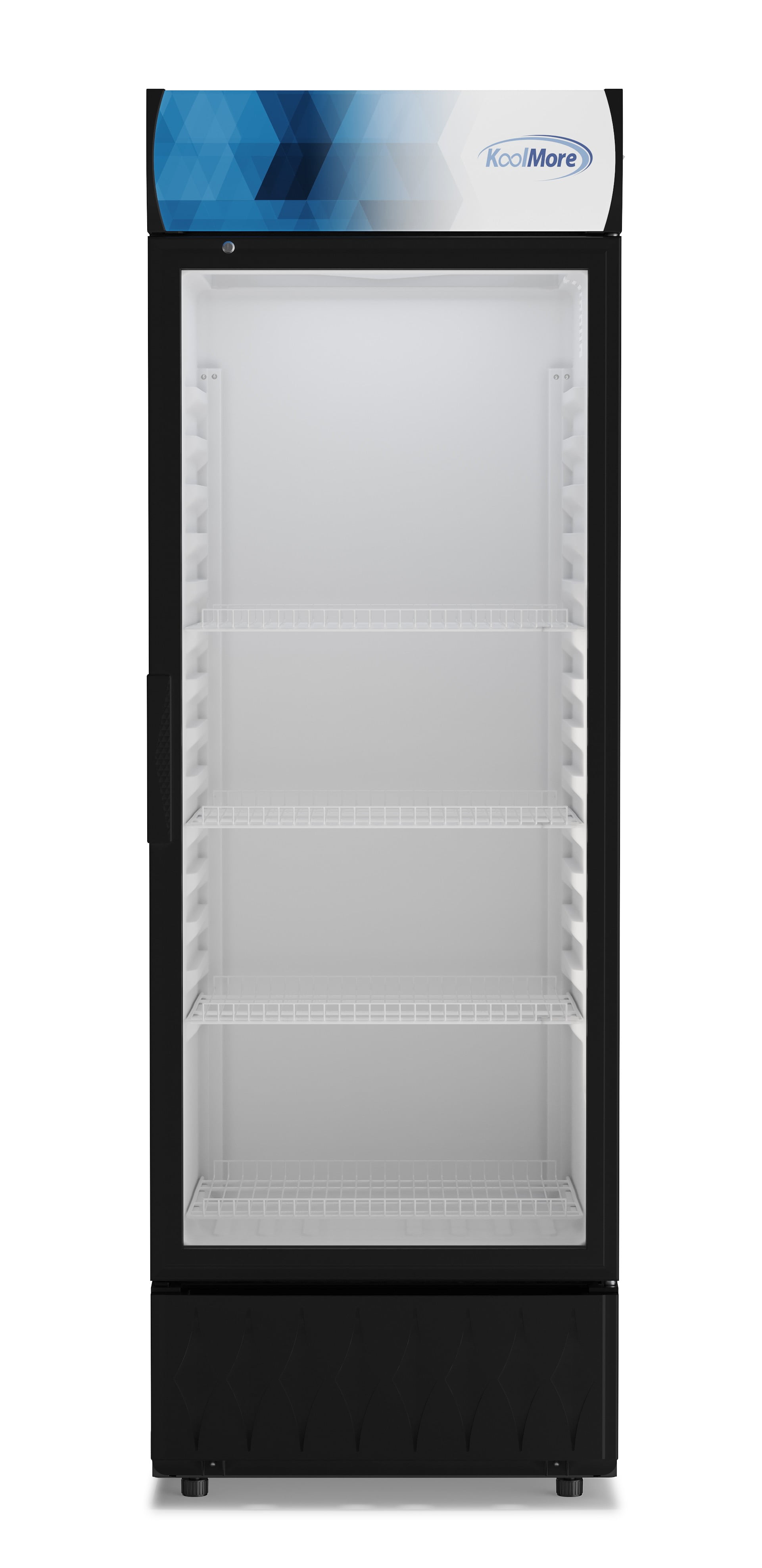 24 in. One-Door Merchandiser Refrigerator - 12 Cu Ft. MDR-1GD-12C.