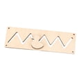 thumbnail image 3 of Material de tablero ocupado de madera, accesorios de bricolaje, juguetes de educación temprana, rompecabezas, regalos, actividades de aprendizaje, Hugo Material de tablero ocupado, 3 of 7