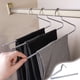 thumbnail image 1 of CaiYueKe 5 Pcs Heavy Duty Z-Shaped Pants Hangers, Space Saving Closet Organizer, Iron Clothes Rack for Storage, Sturdy Garment Hanger for Trousers and Jeans, 1 of 7