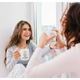 thumbnail image 2 of Waldeal Sister Coffee Mug, Side by Side Or Miles Apart Sisters Will Always Be Connected by Heart, Funny Galentine's Day Gift for Bestie Best Friends, 11 oz Bone China White, 2 of 8