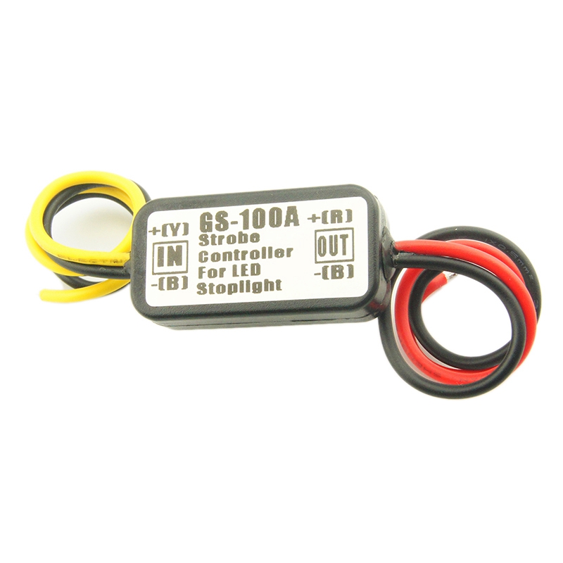 GS100A Car Led Brake Stop Light Strobe Flash Flashing Controller Box