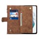 thumbnail image 4 of ESEBLE Star Series For Motorola Moto G75 5G Case Zipper Wallet Leather Stand Phone Cover - Black, 4 of 5