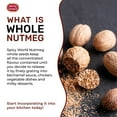 thumbnail image 3 of Spicy World Whole Nutmeg 12 MDA05&nbsp;Ounce Bag - 60+ Pieces! - Pure, Non-GMO, All Natural, Vegan, 3 of 3