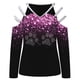 thumbnail image 4 of Liquidación ICHUANYI, camisetas sexis con hombros descubiertos para mujer, camisetas ahuecadas con cuello en V, túnica con hombros descubiertos, blusas, camisas, suéteres ICHUANYI WER202308230313, 4 of 6
