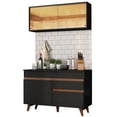 thumbnail image 2 of Cocina Integral Completa Modular Madesa Reims 120cm Negro 02, 2 of 10