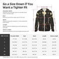 thumbnail image 5 of Uemuo Western Desert Skull Cowboy Pattern Women's Full Zip UPF 50+ Sun Protection Hoodie Jacket Long Sleeve Sun Shirt Hiking Outdoor Performance with Pockets-, 5 of 9
