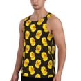 thumbnail image 2 of Daiia cute duck Printed Men's Quick Dry Fit Muscle Tank Top Slim-Fit Tank Workout Tank Top Lightweight Sports Tank Top-Medium, 2 of 7