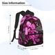 thumbnail image 2 of Easygdp Pink Blossoms Butterfly Mochila Casual para Portátil, Mochila para Escuela, Viajes, Negocios, 2 of 6