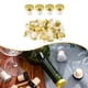 thumbnail image 4 of 36 tapones de vino de 19,5 mm reutilizables para mantener el champán fresco. Oro, 4 of 7