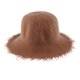 thumbnail image 1 of Sombrero Fedora Floppy de Lana Suave para Mujeres Sunnimix Color Café Ligero 57cm, 1 of 8