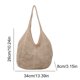 thumbnail image 4 of Bolso Hombro Tejido para Mujer Mano Ganchillo Gran Capacidad Ahuecado (caqui), 4 of 6