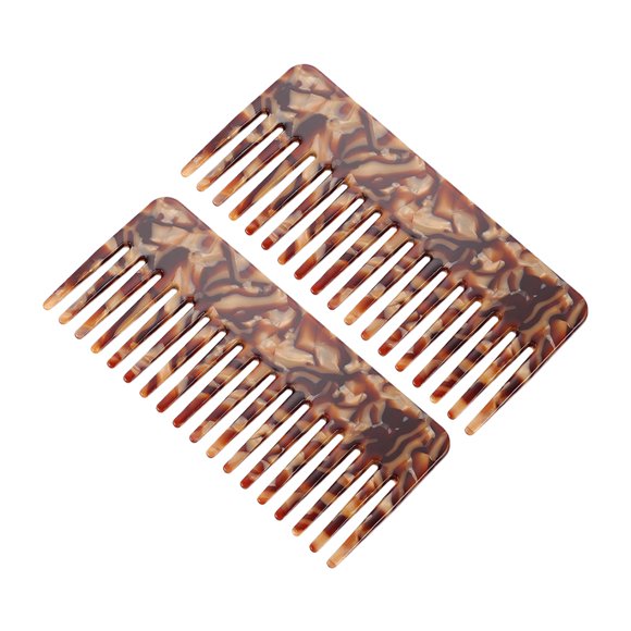 FUTUREORYY 2Ud Peines Para Y Húmedo Acetato Café Con Moderno Y Anti Frizz