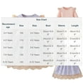 thumbnail image 2 of Frnrwgo Kids Girls Long Flutter Sleeve Dresses, Mesh Embroidery Long Sleeve Dress, Fashionable Round Neck Princess Gown, 2 of 6