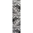 thumbnail image 7 of JONATHAN Y SILK ORCHID 2 x 8 Runner Rug, Swirl Marbled Abstract - Black/Ivory, SOR203E-28, 7 of 7
