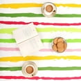 thumbnail image 4 of FINGERCRAFT Tablecloth, High GSM Cotton Fabric, Distinctive Printed Design Table Cover, Floral Bliss (72in), 4 of 6