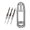 shape:B, variant on Sturdy Drill Bit Stabilizer Easy Installs Boring Tool For Efficient Woodworking Operations In Furniture Manufacturing