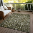 thumbnail image 5 of Addison Rugs Chantille Indoor/Outdoor Traditional Oriental Mocha Washable Rectangle Rug, 9' x 12', 5 of 5