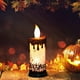 thumbnail image 3 of Lámpara de mesa decorativa de juguete con luz de vela sin llama para Halloween Esqueleto, 3 of 8