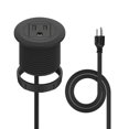 thumbnail image 1 of Desk Power Grommet Kungfuking de 2 pulgadas con 1 toma de corriente y cable de 1 m, 1 of 8