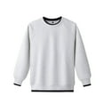 thumbnail image 2 of Diufon Girls Long Sleeve School Uniform Cotton Crewneck Pullover Tops Casual Color Block Athletic Sweatshirts, 2 of 7