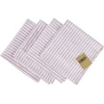 thumbnail image 3 of Fennco Styles Classic Striped 20 x 20 Inch Cloth Napkins, Set of 4 - Pink, 3 of 5