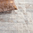 thumbnail image 6 of SAFAVIEH Marmara Keila Abstract Area Rug, Beige/Blue Rust, 6'7" x 6'7" Round, 6 of 8