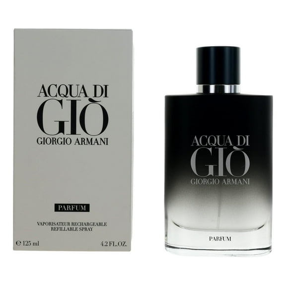 Acqua Di Gio by Giorgio Armani for Men - 4.2 oz Parfum Spray (Refillable)