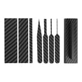 thumbnail image 4 of 8 lijas portátiles para modelos de PP (20 mm, 15 mm y 5 mm de ancho), 4 tablas de lijado para detalles, ideales para lijar y crear ilustraciones con, 4 of 8
