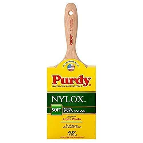 4" Purdy 144400240 Nylox Swan Paint Brush, Tynex Nylon