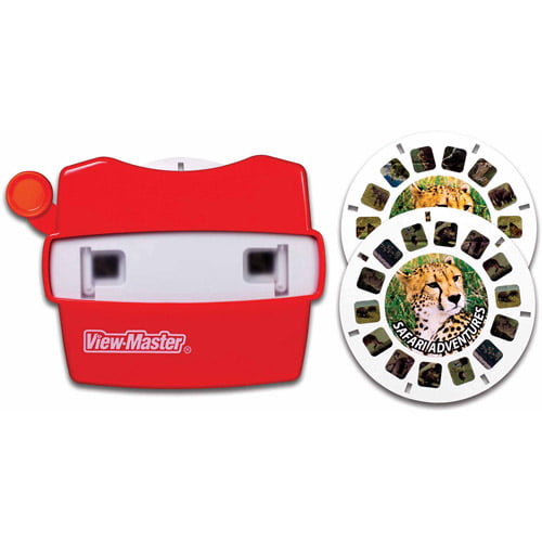 Basic Fun View Master Classic Viewer With 2 3d Reels Safari Adventure Toy for sale online 