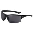 thumbnail image 4 of "The Skillful" Lightweight Sport Wrap Polarized Bifocal Sunglasses - Black - 1.50, 4 of 5