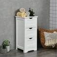 thumbnail image 3 of Compact 3-Drawer Bathroom Floor Cabinet - Stylish, Safe, and Space-Saving, 3 of 3