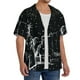 thumbnail image 2 of Fotbe New York City1 Camisa Estampada de Manga Corta para Hombre, Casual de Verano, Estilo Playero, Sin Arrugas-Large, 2 of 5