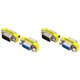 thumbnail image 1 of 4X Adaptador de Vídeo de Computadora DB9 DB9 Macho A Hembra Puerto Serie A Orificio Adaptador de Cable VGA Hembra de 9, 1 of 5